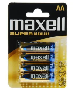 Супералкални батерии  MAXELL LR6 XL /4 бр. в блистер/ 1.5V
