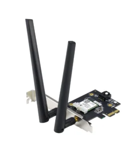 Безжичен адаптер ASUS PCE-AX1800 WiFi 6 PCI-e две външни антени и Bluetooth