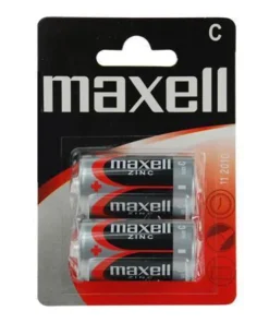 Цинк Манганова батерия MAXELL R14 /2 бр. в блистер/ 15V