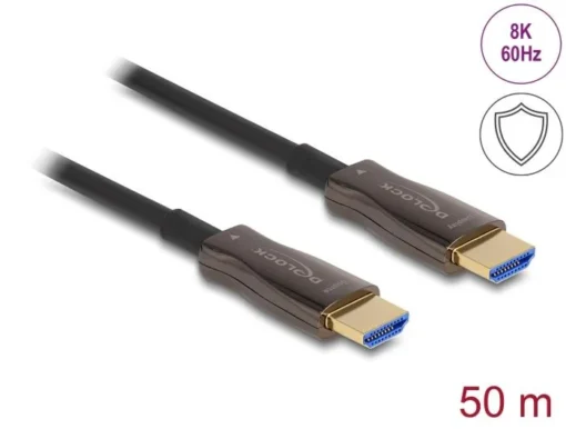 Оптичен кабел Delock HDMI 8K 60Hz 48Gbps 50 m