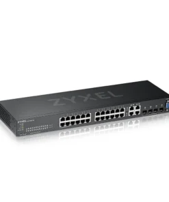 Суич ZyXEL GS-2220-28 24 портов Layer2+ 24x Gigabit + 4x Gigabit combo (RJ45/SFP)