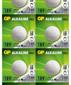 Бутонна алкална батерия GP189 LR-1130/ 10 бр./pack цена за 1 бр./ 1.55V