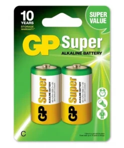 Алкална батерия GP SUPER LR14 2 бр. в опаковка 1.5V