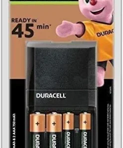 Зарядно устройство CEF27 + 2*AA NiMH 1300mAh + 2*AAA NIMH 750mAh 45 min. DURACELL