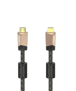 Кабел HAMA Premium HDMI мъжко - HDMI мъжко 1.5 м Ферит Позлатени