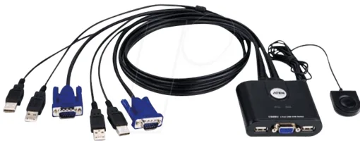 Превключвател KVM ATEN CS22U 2x 1 USB