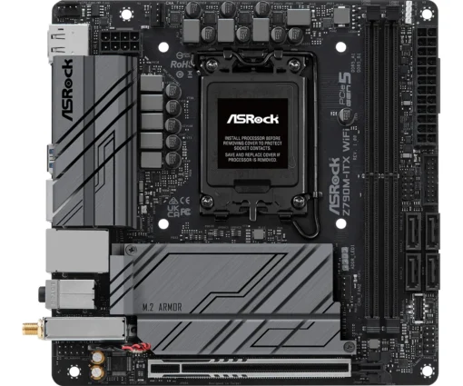 Дънна платка ASRock Z790M-ITX WiFi DDR5 LGA 1700