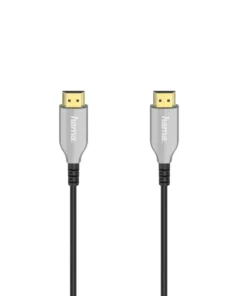 Оптичен активен кабел HAMA Optical HDMI мъжко - HDMI мъжко Ethernet 4K 10м Позл.конектори