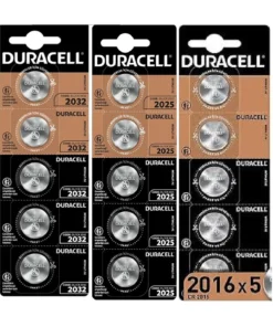 Бутонна батерия DURACELL CR2016 3V 5 бр. в блистер Литиева /цена за 1