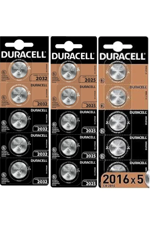 Бутонна батерия DURACELL CR2016 3V 5 бр. в блистер Литиева /цена за 1