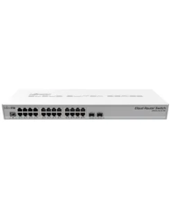 Суич MikroTik CRS326-24S+2Q+RM 24 x Gigabit Ethernet ports 2 x SFP