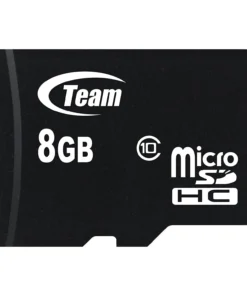 Карта памет TEAM micro SDHC 8GB Class 10 с SD адаптер