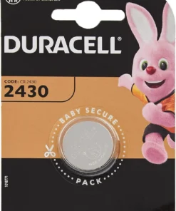 Бутонна батерия литиева DURACELL CR2430 3V  1 бр. в блистер цена за 1