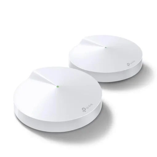 Безжичен рутер TP-Link Deco M5 AC1300 2.4/5 GHz 400 -  867 Mbps Gigabit (2-pack)