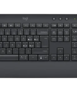 Kомплект безжични клавиатура с мишка Logitech MK650 Черен