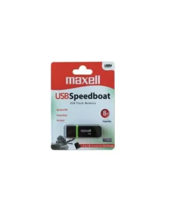 USB памет MAXELL SPEEDBOAT USB 2.0 8GB Черен
