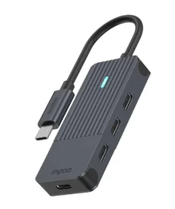 4-портов хъб USB-C RAPOO-11417