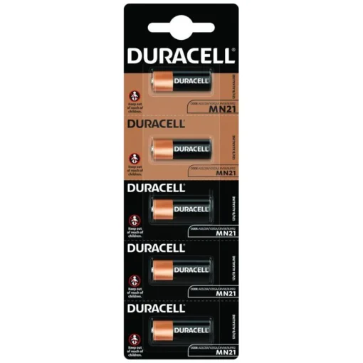 Алкална батерия DURACELL 12 V /5бр./в пакет/ цена за 1 бр./ за аларми А23