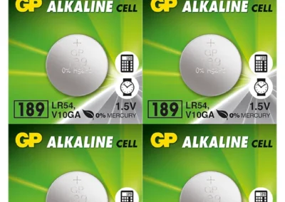 Бутонна алкална батерия GP189 LR-1130/ 10 бр./pack цена за 1 бр./ 1.55V