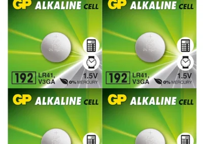 Бутонна алкална батерия GP BATTERIES GP192 LR-41 1.55V AG3