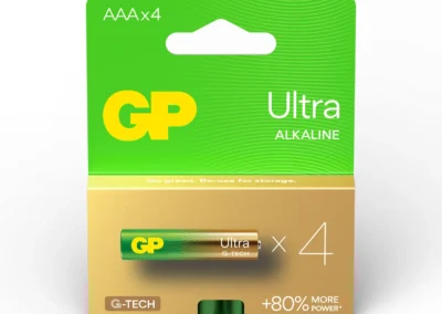 Алкална батерия GP ULTRA LR03 AAA /4 бр. в опаковка/ блистер 1.5V GP