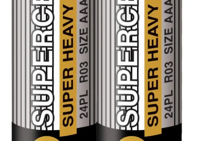 Цинк карбонова батерия GP SUPERCELL R03 AAA 2 бр. shrink 1.5V