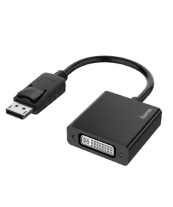 Адаптер HAMA  DisplayPort мъжко - DVI женско Ultra-HD 4K Essential Черен