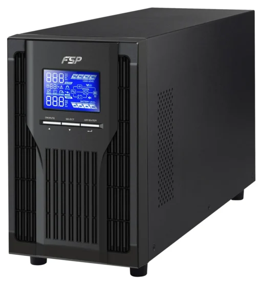 UPS FSP Group Champ Tower 2000VA 1800W OnLine LCD 4xIEC