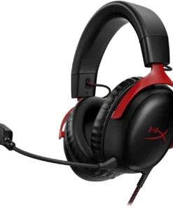 Геймърски слушалки HyperX Cloud III Микрофон Черно/Червено