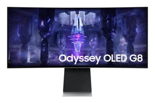 Монитор Samsung Odyssey OLED G8 G85SB 34" CURVED 1800R 175 Hz 0.1ms GTG 3440x1440 2xUSB-C Mini DP Micro HDMI Speakers