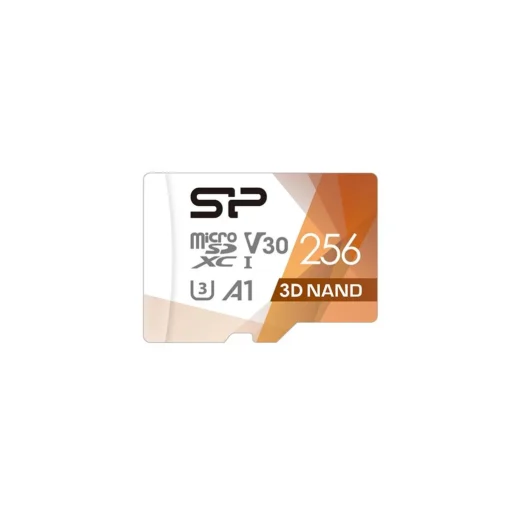 Карта памет Silicon Power Superior Pro 256GB microSDXC Class 10 SD Adapter