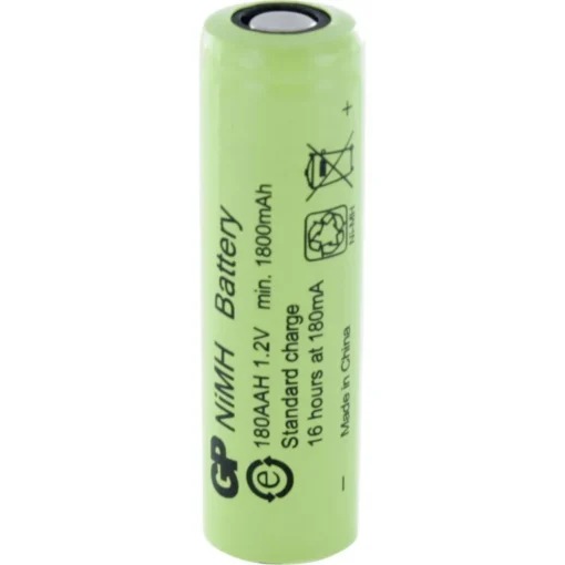 Акумулаторна Батерия R6 AA 180AAH-B  1800mAh NiMH 1 бр. BULK  Industrial GP