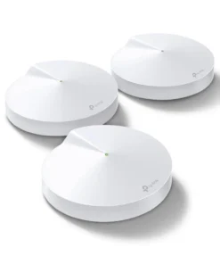 Безжичен рутер TP-Link Deco M5 AC1300 2.4/5 GHz 400 -  867 Mbps Gigabit (3-pack)