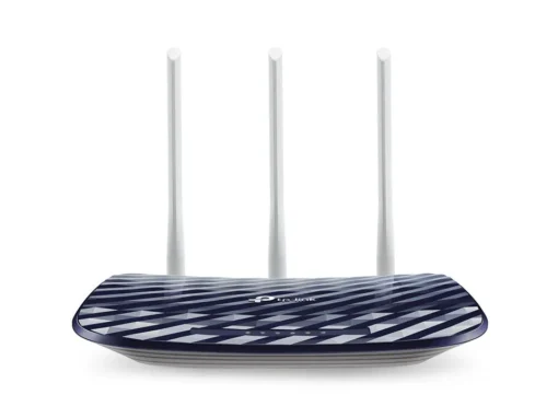 Безжичен рутер TP-Link Archer C20 AC750 2.4/5 GHz 300 - 433 Mbps 10/100