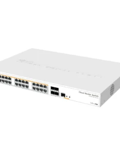 Суич Mikrotik CRS328-24P-4S-RM 24xGigabit LAN L2/L3 4xSFP+ cages