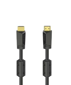 Кабел HAMA High-speed HDMI мъжко - HDMI мъжко 4K 10.2GB/s Ethernet 15 м Позл. конектори 2