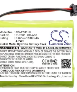 Батерия за телефон 3* АА 3.6V NiMH 1300mAh GPT392 KX-A36 Cameron Sino