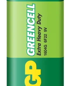 Цинк карбонова батерия GP 6F22 /9V/ Greencell 1604GLF-B 1 бр. shrink