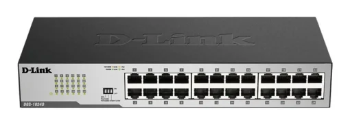 Суич D-Link DGS-1024D/E 24 портов 10/100/1000 Desktop rack mount