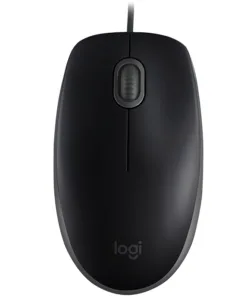 Мишка за компютър с кабел оптична LOGITECH B110