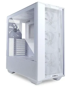 Кутия за компютър Lian-Li LANCOOL III Mid-Tower Tempered Glass Бяла