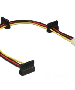 Кабел Power Molex 4 Pin  > 4 x SATA 15 Pin 40cm