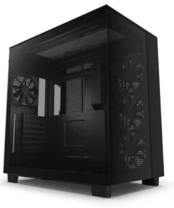 Кутия за компютър NZXT H9 Flow Matte Black