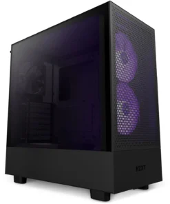 Кутия за компютър NZXT H5 Flow RGB Matte Black Mid-Tower