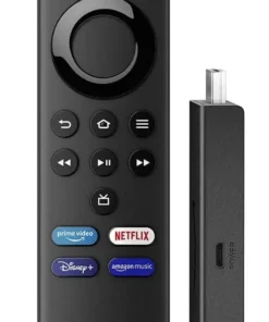 Мултимедиен плеър Amazon Fire TV Stick Lite Alexa Voice Remote Черен