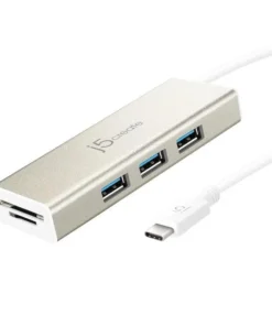 USB-C 3.1 Хъб 3-портов J5create J5-JCH347