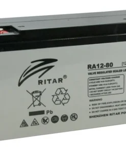 Оловна батерия RITAR (RA12-80) AGM 12V 80 Ah 350/ 167/ 182 mm Терминал