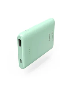 Външна батерия HAMA SLIM 5HD 5000 mAh LiPolym USB-A Ментово зелено