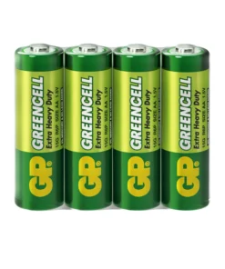 Цинк карбонова батерия GP R6  GREENCELL 15G-S4 /4 бр. в опаковка/ shrink