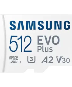 Карта памет Samsung EVO Plus microSDXC UHS-I 512GB Адаптер